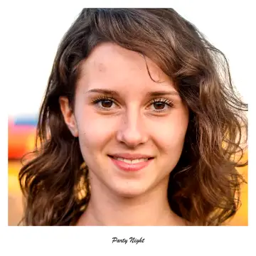 Instant photo effect on a portrait — online photo booth
